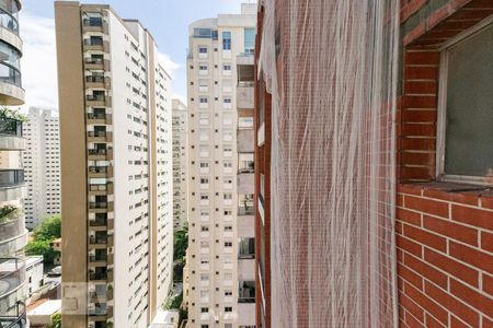 Vista de apartamento à venda com 1 quarto, 43m² em Indianópolis, São Paulo