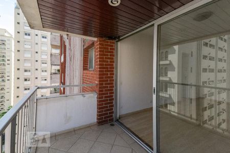 Varanda de apartamento à venda com 1 quarto, 43m² em Indianópolis, São Paulo