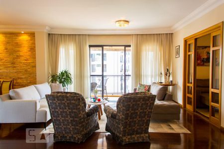 Sala de apartamento à venda com 4 quartos, 240m² em Vila Léa, Santo André