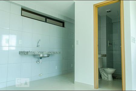 Cozinha/Bamheiro de kitnet/studio para alugar com 1 quarto, 32m² em Boa Vista, Recife