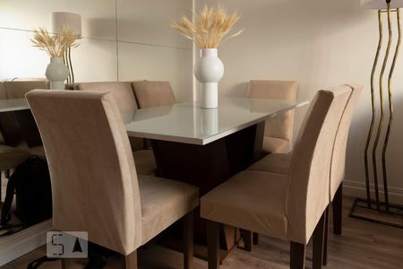 Sala de Jantar de apartamento à venda com 2 quartos, 63m² em Vila Campestre, São Paulo