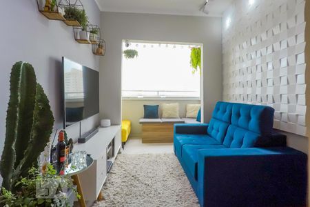 Sala de apartamento à venda com 2 quartos, 47m² em Parque Fongaro, São Paulo