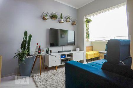 Sala de apartamento à venda com 2 quartos, 47m² em Parque Fongaro, São Paulo