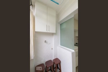 Área de Serviço de kitnet/studio para alugar com 1 quarto, 35m² em Vila Nova Conceição, São Paulo