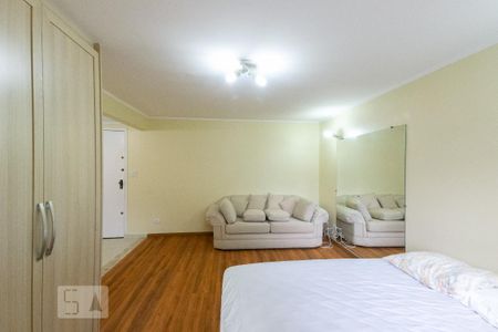 Sala e Quarto de kitnet/studio para alugar com 1 quarto, 35m² em Vila Nova Conceição, São Paulo