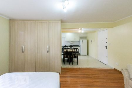 Sala e Quarto de kitnet/studio para alugar com 1 quarto, 35m² em Vila Nova Conceição, São Paulo
