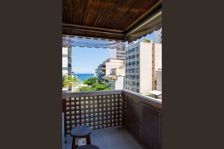 Varanda da Sala de apartamento para alugar com 2 quartos, 65m² em Ipanema, Rio de Janeiro