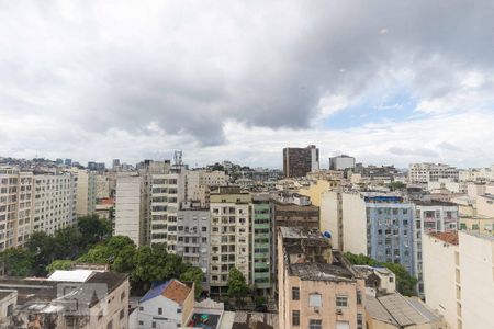 Vista da Sala de apartamento à venda com 1 quarto, 65m² em Catete, Rio de Janeiro