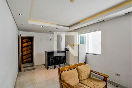 Sala de apartamento à venda com 3 quartos, 140m² em Vila Santa Teresa, Santo André