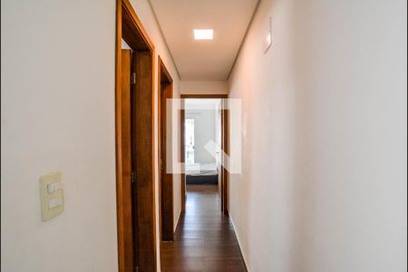 Corredor de apartamento à venda com 3 quartos, 140m² em Vila Santa Teresa, Santo André