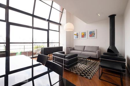 Apartamento para alugar com 100m², 1 quarto e 1 vaga Apartamento para alugar com 100m², 1 quarto e 1 vagaSala