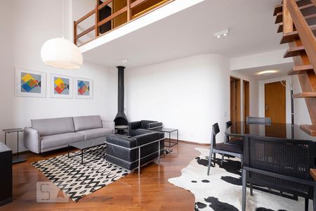 Apartamento para alugar com 100m², 1 quarto e 1 vaga Apartamento para alugar com 100m², 1 quarto e 1 vagaSala