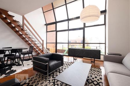 Apartamento para alugar com 100m², 1 quarto e 1 vaga Apartamento para alugar com 100m², 1 quarto e 1 vagaSala