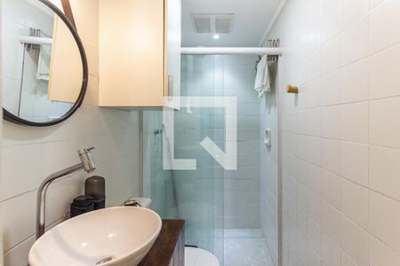 Banheiro de kitnet/studio para alugar com 1 quarto, 30m² em Campos Elíseos, São Paulo