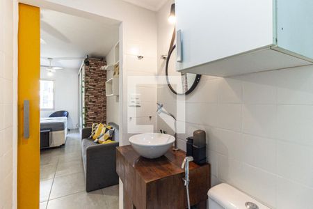Banheiro de kitnet/studio para alugar com 1 quarto, 30m² em Campos Elíseos, São Paulo