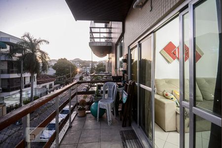 Varanda de apartamento à venda com 3 quartos, 83m² em Taquara, Rio de Janeiro