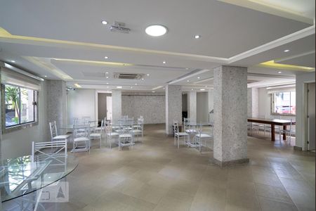 Salao de Festa de kitnet/studio para alugar com 1 quarto, 45m² em Vila Homero Thon, Santo André