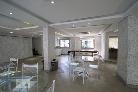 Salao de Festa de kitnet/studio para alugar com 1 quarto, 45m² em Vila Homero Thon, Santo André