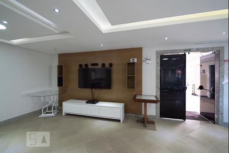 Salao de Festa de kitnet/studio para alugar com 1 quarto, 45m² em Vila Homero Thon, Santo André