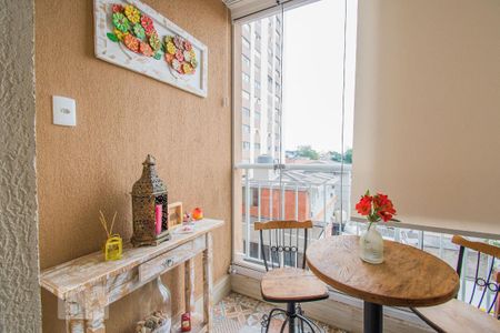 Varanda da Sala de apartamento para alugar com 2 quartos, 50m² em Jardim Previdencia, São Paulo