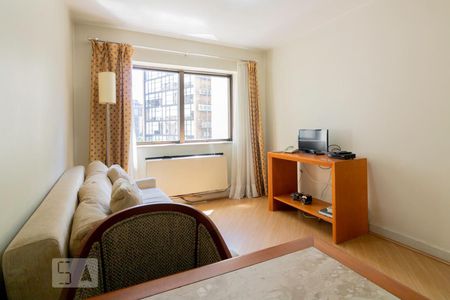 Sala de apartamento à venda com 1 quarto, 40m² em Itaim Bibi, São Paulo