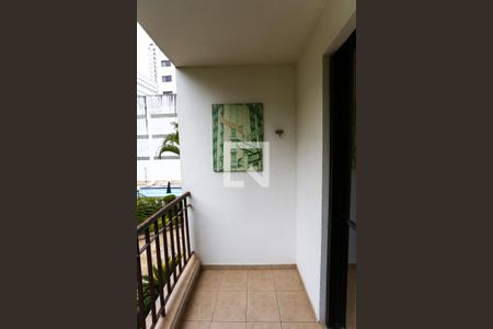 Varanda da Sala de apartamento para alugar com 1 quarto, 37m² em Vila Andrade, São Paulo
