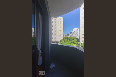 Sacada de apartamento à venda com 1 quarto, 40m² em Brooklin Paulista, São Paulo