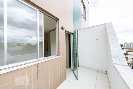 Varanda da Suíte de apartamento para alugar com 3 quartos, 156m² em Carlos Prates, Belo Horizonte