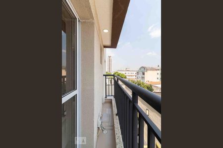 Varanda da Sala de apartamento para alugar com 1 quarto, 37m² em Penha de França, São Paulo