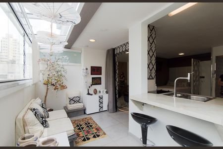 Studio à venda com 43m², 1 quarto e 1 vagaStudio