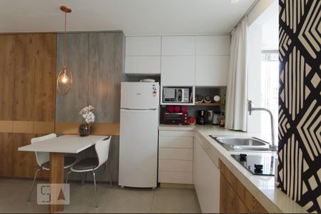 Studio à venda com 43m², 1 quarto e 1 vagaCozinha
