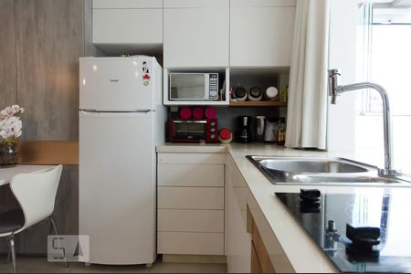 Studio à venda com 43m², 1 quarto e 1 vagaCozinha