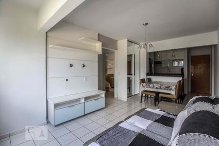 Sala de apartamento para alugar com 2 quartos, 57m² em Residencial Eldorado, Goiânia