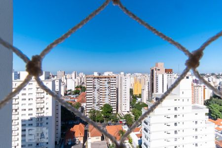 Vista da Varanda de apartamento à venda com 2 quartos, 70m² em Cambuí, Campinas
