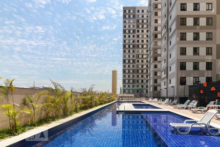 Área comum - Piscina de apartamento para alugar com 1 quarto, 36m² em Presidente Altino, Osasco
