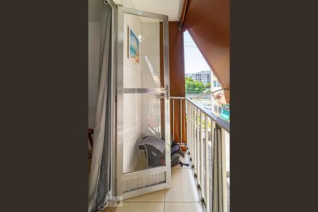 Varanda da Sala de apartamento para alugar com 2 quartos, 48m² em Taquara, Rio de Janeiro