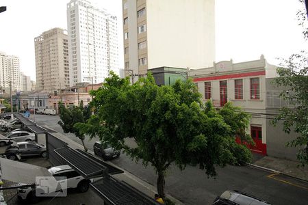 Quarto - Vista de kitnet/studio para alugar com 1 quarto, 25m² em Barra Funda, São Paulo
