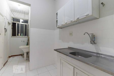 Cozinha - Armários de apartamento à venda com 2 quartos, 60m² em Botafogo, Rio de Janeiro