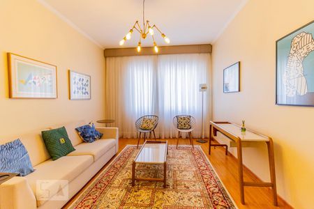 Sala de apartamento para alugar com 1 quarto, 65m² em República, São Paulo