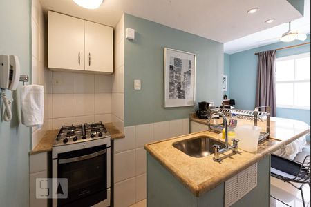 Studio para alugar com 30m², 1 quarto e sem vagaCozinha