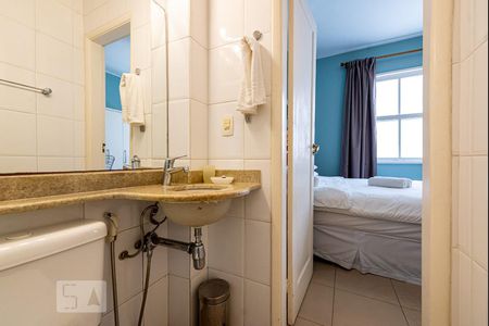 Studio para alugar com 30m², 1 quarto e sem vagaBanheiro do Studio