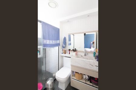 Banheiro da Suíte de apartamento à venda com 3 quartos, 62m² em Jardim Bela Vista, Guarulhos