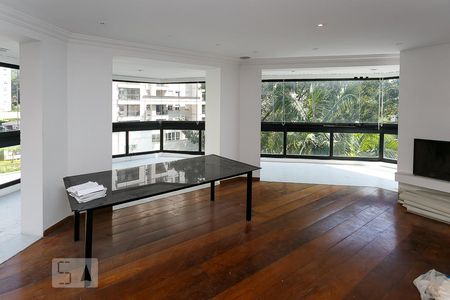 sala de apartamento para alugar com 3 quartos, 198m² em Jardim Parque Morumbi, São Paulo