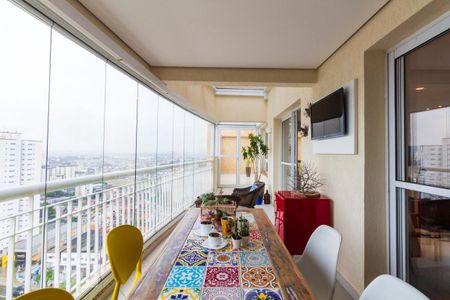 Varanda gourmet de apartamento à venda com 4 quartos, 202m² em Vila Mascote, São Paulo
