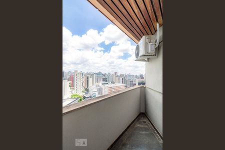 varanda de apartamento para alugar com 1 quarto, 38m² em Funcionários, Belo Horizonte