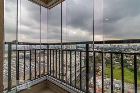Varanda da Sala de apartamento para alugar com 2 quartos, 61m² em Tamboré, Barueri