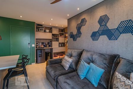 Sala de apartamento para alugar com 2 quartos, 61m² em Tamboré, Barueri