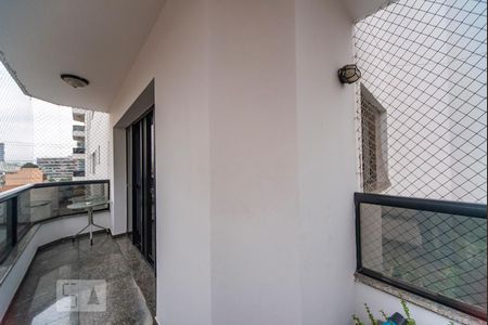 Varanda da Sala de apartamento à venda com 3 quartos, 160m² em Vila Bastos, Santo André