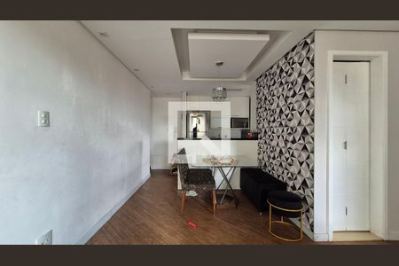 Sala de apartamento para alugar com 2 quartos, 59m² em Parque João Ramalho, Santo André