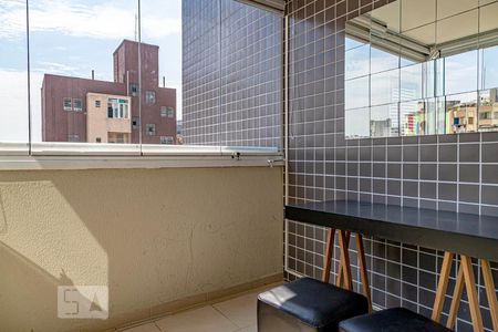 Varanda de apartamento à venda com 1 quarto, 40m² em Vila Buarque, São Paulo